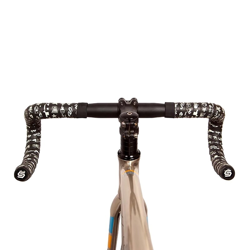 Jauna šosejas velosipēda stūres lente īpaši viegla, elpojoša, neslīdoša rokas josta 2150 * 30 * 3 mm atstarojošās lentes velosipēdu piederumi