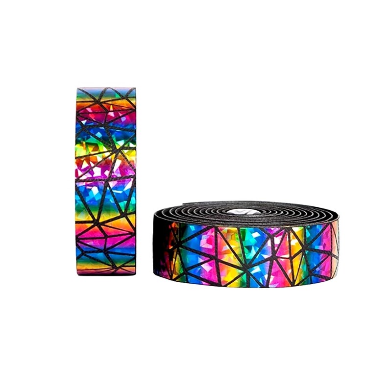 Jauna šosejas velosipēda stūres lente īpaši viegla, elpojoša, neslīdoša rokas josta 2150 * 30 * 3 mm atstarojošās lentes velosipēdu piederumi