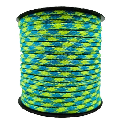 50/100M 7-jezgreno uže za kišobran 550 4 mm vanjsko poliestersko uže za padobran Kampiranje Kišobran za preživljavanje šator u paketu konop za rublje