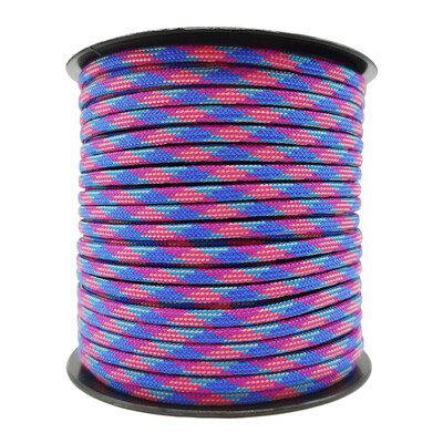 50/100M 7-jezgreno uže za kišobran 550 4 mm vanjsko poliestersko uže za padobran Kampiranje Kišobran za preživljavanje šator u paketu konop za rublje