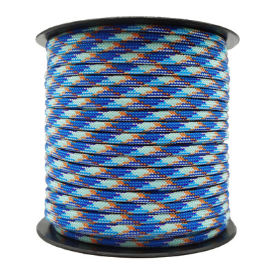 50/100M 7-jezgreno uže za kišobran 550 4 mm vanjsko poliestersko uže za padobran Kampiranje Kišobran za preživljavanje šator u paketu konop za rublje