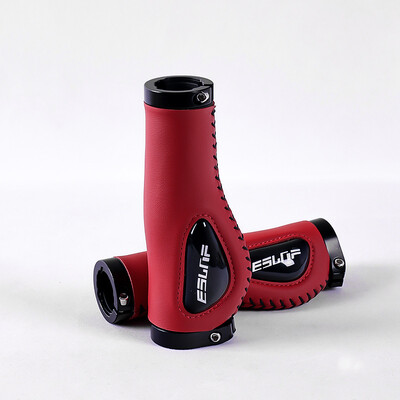 Velosipēdu rokturi mīksta gumija MTB kalnu velosipēdam Triecienizturīgs pretslīdes stūres pārsega slēdzene uz ergonomiskām riteņbraukšanas roktura daļām