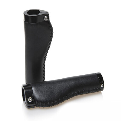 Mtb rokturi elektriskie velosipēda pretslīdēšanas nodilumizturīgi gaļas bumbu rokturi Vispārīgi velosipēdu piederumi Velosipēda ādas stūres rokturis