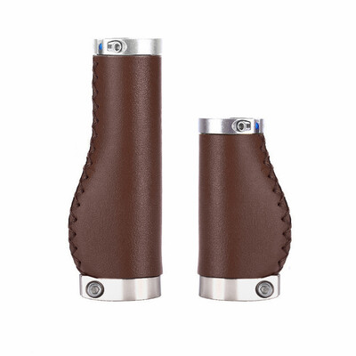 Mtb rokturi elektriskie velosipēda pretslīdēšanas nodilumizturīgi gaļas bumbu rokturi Vispārīgi velosipēdu piederumi Velosipēda ādas stūres rokturis