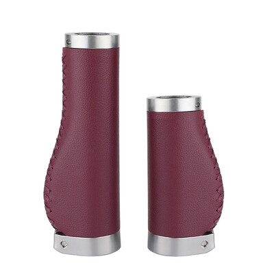 Mtb rokturi elektriskie velosipēda pretslīdēšanas nodilumizturīgi gaļas bumbu rokturi Vispārīgi velosipēdu piederumi Velosipēda ādas stūres rokturis