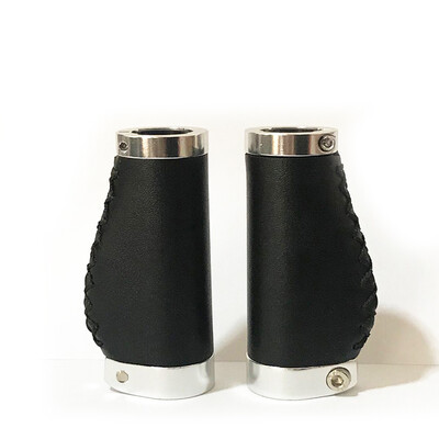 Mtb rokturi elektriskie velosipēda pretslīdēšanas nodilumizturīgi gaļas bumbu rokturi Vispārīgi velosipēdu piederumi Velosipēda ādas stūres rokturis