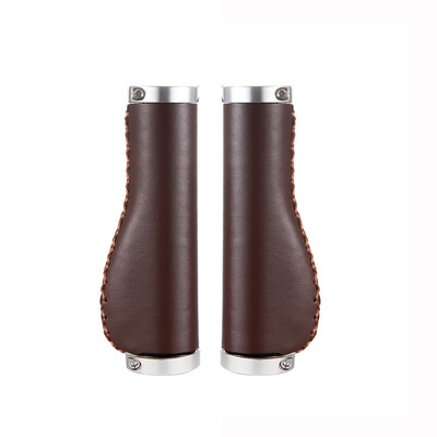 Mtb rokturi elektriskie velosipēda pretslīdēšanas nodilumizturīgi gaļas bumbu rokturi Vispārīgi velosipēdu piederumi Velosipēda ādas stūres rokturis