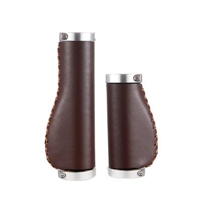 Mtb rokturi elektriskie velosipēda pretslīdēšanas nodilumizturīgi gaļas bumbu rokturi Vispārīgi velosipēdu piederumi Velosipēda ādas stūres rokturis