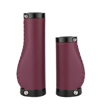 Mtb rokturi elektriskie velosipēda pretslīdēšanas nodilumizturīgi gaļas bumbu rokturi Vispārīgi velosipēdu piederumi Velosipēda ādas stūres rokturis