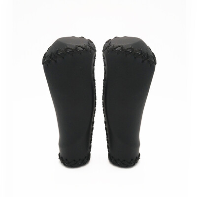 Mtb rokturi elektriskie velosipēda pretslīdēšanas nodilumizturīgi gaļas bumbu rokturi Vispārīgi velosipēdu piederumi Velosipēda ādas stūres rokturis