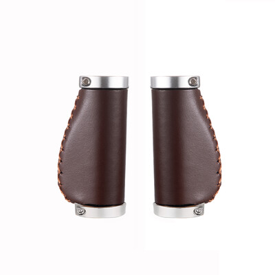 Mtb rokturi elektriskie velosipēda pretslīdēšanas nodilumizturīgi gaļas bumbu rokturi Vispārīgi velosipēdu piederumi Velosipēda ādas stūres rokturis