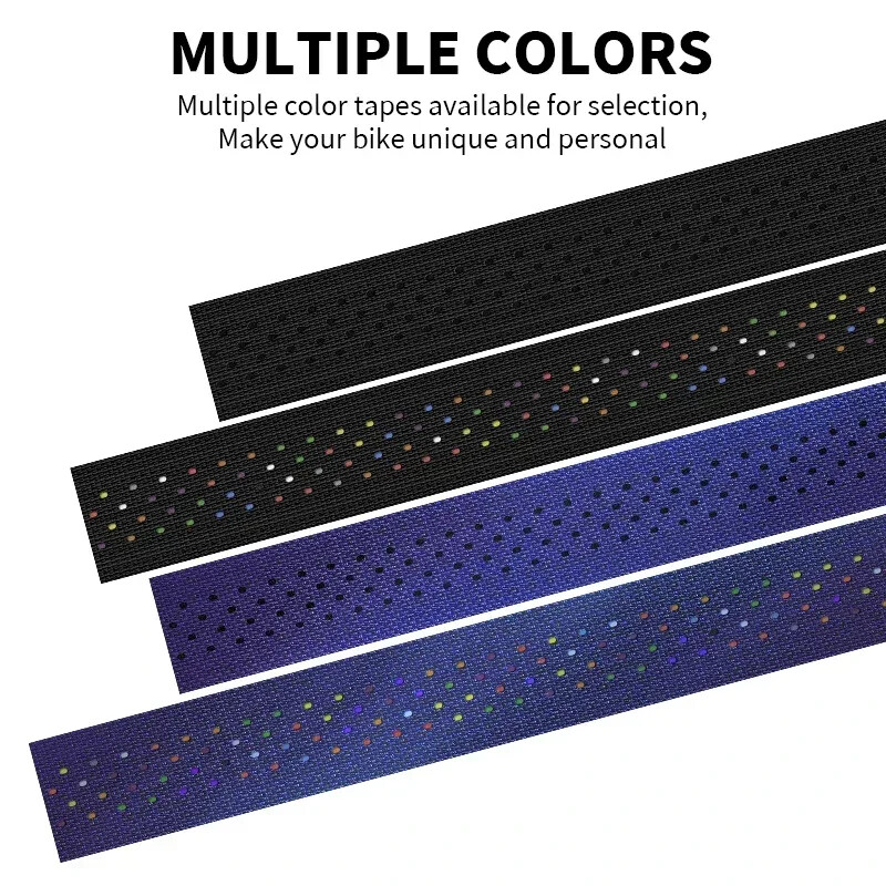 BUCKLOS traka za upravljač cestovnog bicikla Silikonska + EVA izdržljiva traka za šipku za bicikl s čepovima na kraju šipke Neklizajući dodaci za bicikl otporan na udarce