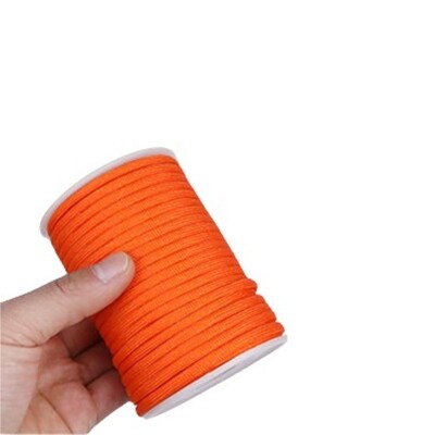 30M 550 militārā standarta 9 kodolu Paracord virve, 4 mm āra izpletņa aukla, izdzīvošanas lietussarga telts, auklas siksna, apģērba aukla