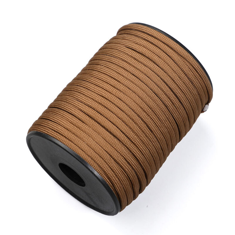 30M 550 militārā standarta 9 kodolu Paracord virve, 4 mm āra izpletņa aukla, izdzīvošanas lietussarga telts, auklas siksna, apģērba aukla