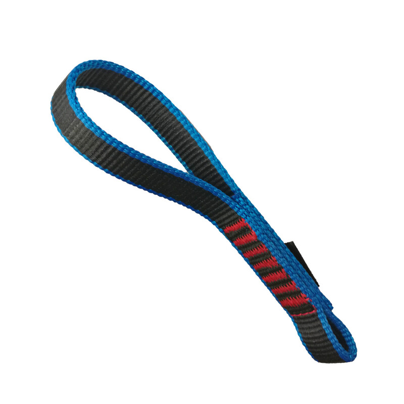 22KN 11/17cm 17mm Скално катерене Caving Quickdraw Найлонови резервни фиксатори за ремъци Quick Draw заместител