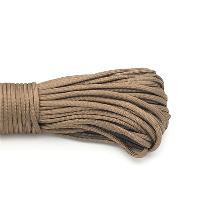 5M/10M Paracord uže za padobran Spec. Vrsta promjera 4 mm 7 jezgri za preživljavanje Paracord za kampiranje Planinarenje Dodaci za penjanje