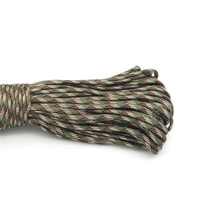 5M/10M Paracord uže za padobran Spec. Vrsta promjera 4 mm 7 jezgri za preživljavanje Paracord za kampiranje Planinarenje Dodaci za penjanje