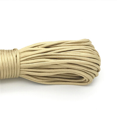 5M/10M Paracord uže za padobran Spec. Vrsta promjera 4 mm 7 jezgri za preživljavanje Paracord za kampiranje Planinarenje Dodaci za penjanje