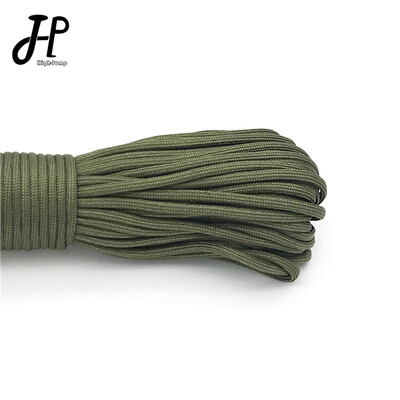 5M/10M Paracord uže za padobran Spec. Vrsta promjera 4 mm 7 jezgri za preživljavanje Paracord za kampiranje Planinarenje Dodaci za penjanje