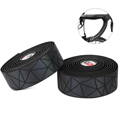 WEST BIKING Velosipēdu stūres lente atstarojoša krāsas maiņa elpojošs pretslīdes stienis šosejas velosipēds āra velosipēda rokturi Lentes siksnas