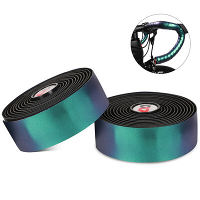 WEST BIKING Velosipēdu stūres lente atstarojoša krāsas maiņa elpojošs pretslīdes stienis šosejas velosipēds āra velosipēda rokturi Lentes siksnas