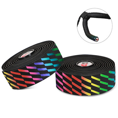 WEST BIKING Velosipēdu stūres lente atstarojoša krāsas maiņa elpojošs pretslīdes stienis šosejas velosipēds āra velosipēda rokturi Lentes siksnas