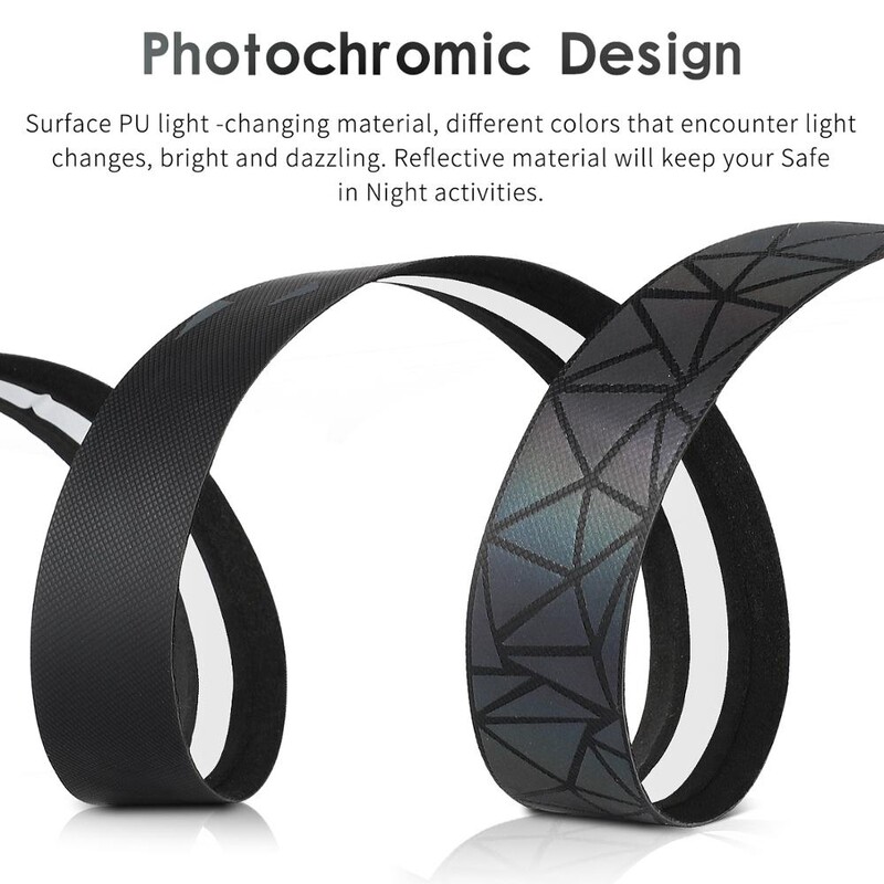 WEST BIKING Velosipēdu stūres lente atstarojoša krāsas maiņa elpojošs pretslīdes stienis šosejas velosipēds āra velosipēda rokturi Lentes siksnas