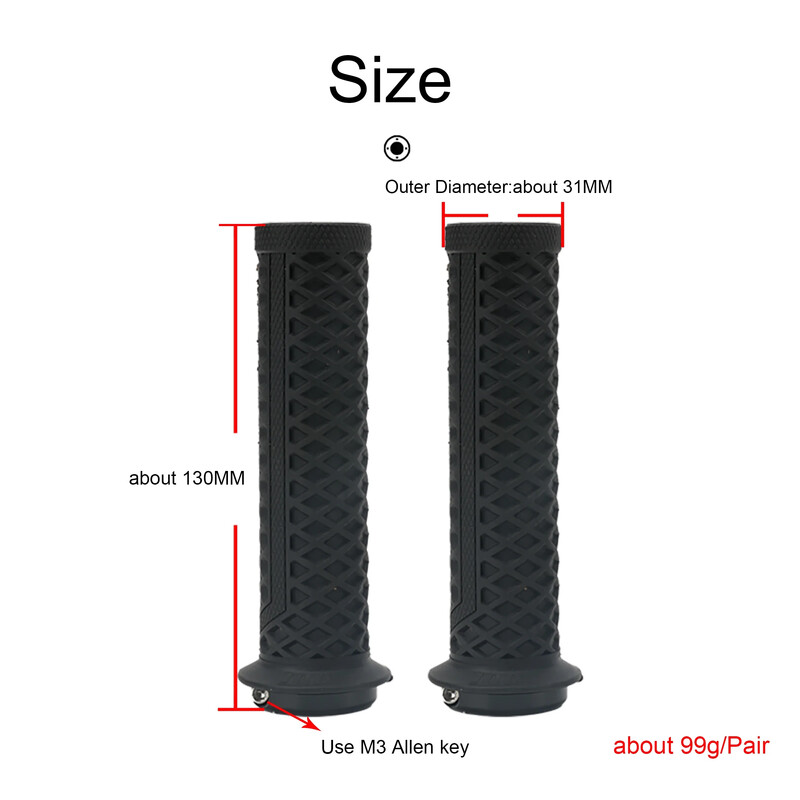 ODI VS-21 MTB stūres rokturi silikona fiksējams velosipēda pārsegs, atjaunināts vafeļu raksts, pretslīdēšanas triecienu absorbcijas roktura daļas