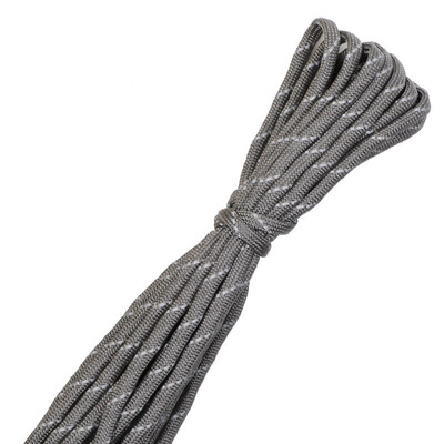 10 M atstarojošs Paracord 550 vads, 7 stieņu 4 mm telts virve kempinga izdzīvošanas piederumi, brīdinājuma izpletņa līnija pārgājienu nojumes aukla