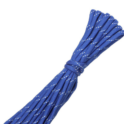 10 M atstarojošs Paracord 550 vads, 7 stieņu 4 mm telts virve kempinga izdzīvošanas piederumi, brīdinājuma izpletņa līnija pārgājienu nojumes aukla