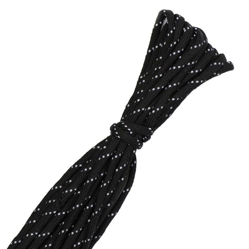 10 M atstarojošs Paracord 550 vads, 7 stieņu 4 mm telts virve kempinga izdzīvošanas piederumi, brīdinājuma izpletņa līnija pārgājienu nojumes aukla