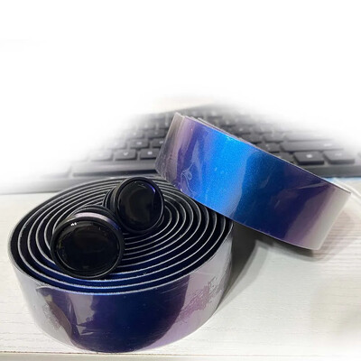 Šosejas velosipēda roktura stieņa lentes velosipēda Aurora hameleona siksna amortizējoša pretslīdes PU+EVA izliekta kāta aptinums velosipēdu piederumi