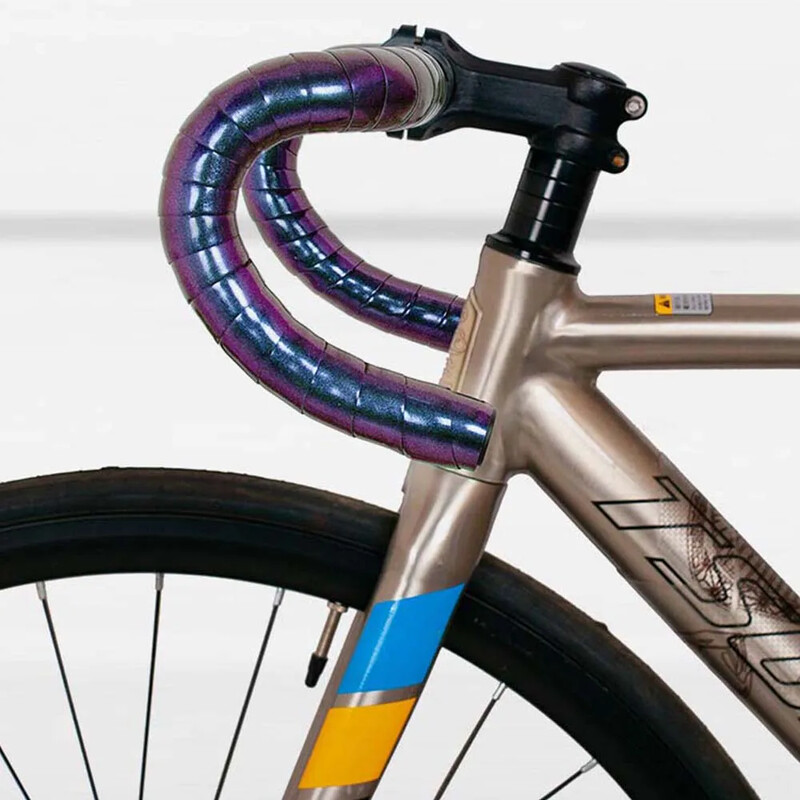 Šosejas velosipēda roktura stieņa lentes velosipēda Aurora hameleona siksna amortizējoša pretslīdes PU+EVA izliekta kāta aptinums velosipēdu piederumi