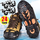 1 par ML dereza Navlaka za cipele 24 zuba Protuklizne hvataljke za led Cipele za hvatanje Čizme Cipele za planinarenje Cipele za penjanje po ledu Šiljci Lanac za penjanje