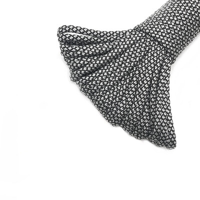 Paracord 550 Padáková šnúra, šnúrka do stanu, Mil Spec Type III, 7 prameňov, 100 stôp, na turistiku, kempovanie, 208 farieb, lezecké lano