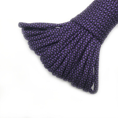 Paracord 550 Padáková šnúra, šnúrka do stanu, Mil Spec Type III, 7 prameňov, 100 stôp, na turistiku, kempovanie, 208 farieb, lezecké lano