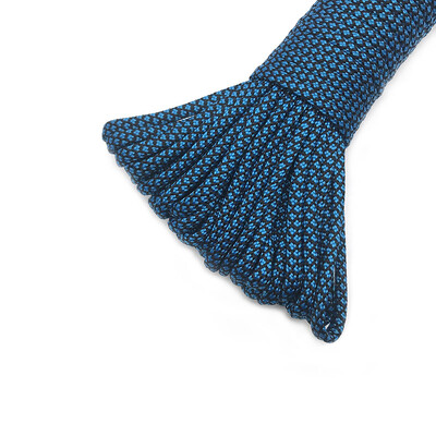 Paracord 550 Padáková šnúra, šnúrka do stanu, Mil Spec Type III, 7 prameňov, 100 stôp, na turistiku, kempovanie, 208 farieb, lezecké lano