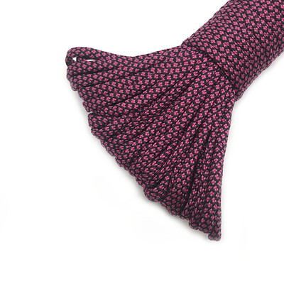 Paracord 550 Padáková šnúra, šnúrka do stanu, Mil Spec Type III, 7 prameňov, 100 stôp, na turistiku, kempovanie, 208 farieb, lezecké lano