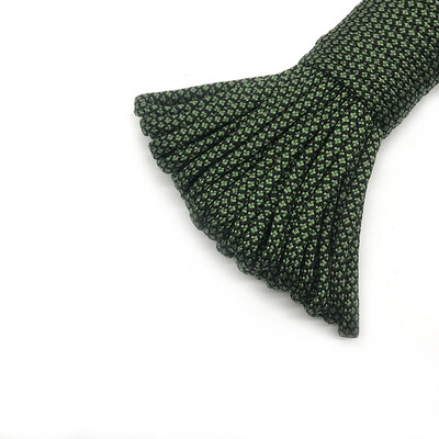 Paracord 550 Padáková šnúra, šnúrka do stanu, Mil Spec Type III, 7 prameňov, 100 stôp, na turistiku, kempovanie, 208 farieb, lezecké lano