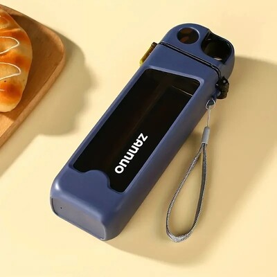 Jauns kvadrātveida sporta kauss augsta izskata līmeņa pārnēsājams studentu pieaugušo bērnu vīriešu ietilpības plastmasas augstas temperatūras salmu kauss