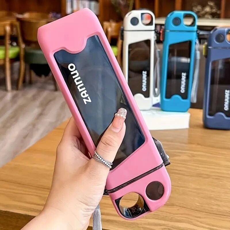 Jauns kvadrātveida sporta kauss augsta izskata līmeņa pārnēsājams studentu pieaugušo bērnu vīriešu ietilpības plastmasas augstas temperatūras salmu kauss