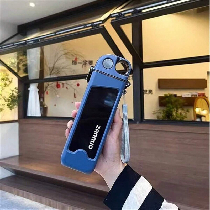 Jauns kvadrātveida sporta kauss augsta izskata līmeņa pārnēsājams studentu pieaugušo bērnu vīriešu ietilpības plastmasas augstas temperatūras salmu kauss