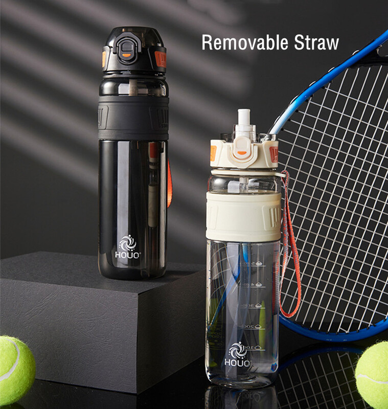 1000 ml/750 ml pārnēsājama sporta ūdens pudele izturīga sporta zāle fitnesa āra sporta kāpšanai riteņbraukšanas dzeramā pudele