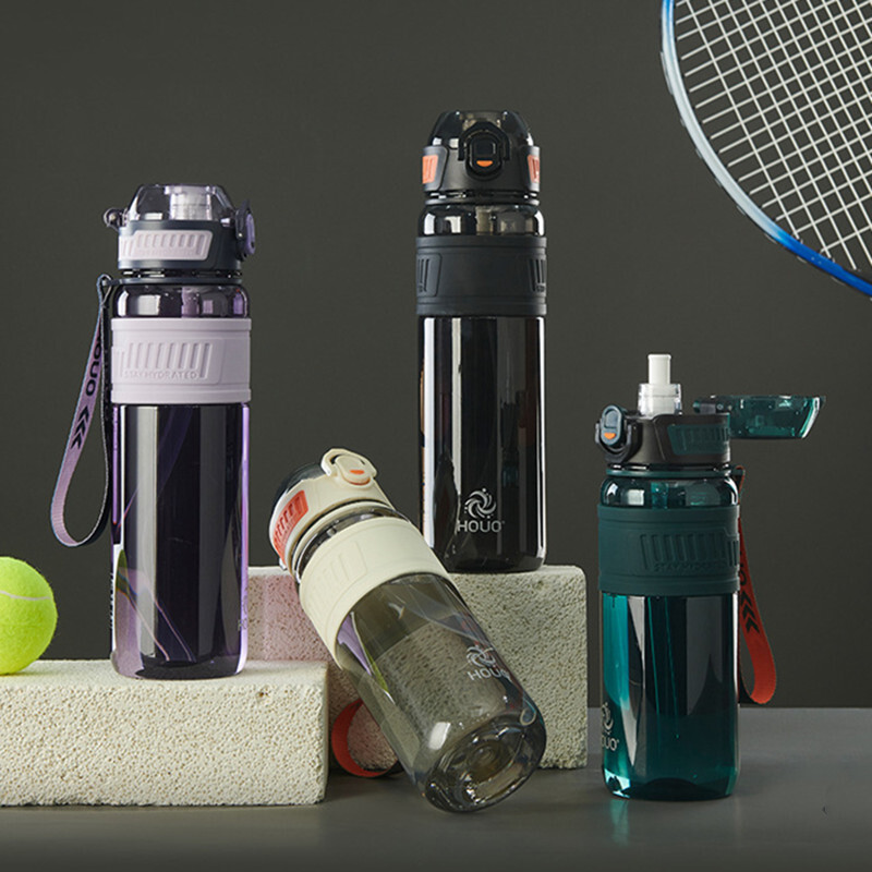 1000 ml/750 ml pārnēsājama sporta ūdens pudele izturīga sporta zāle fitnesa āra sporta kāpšanai riteņbraukšanas dzeramā pudele