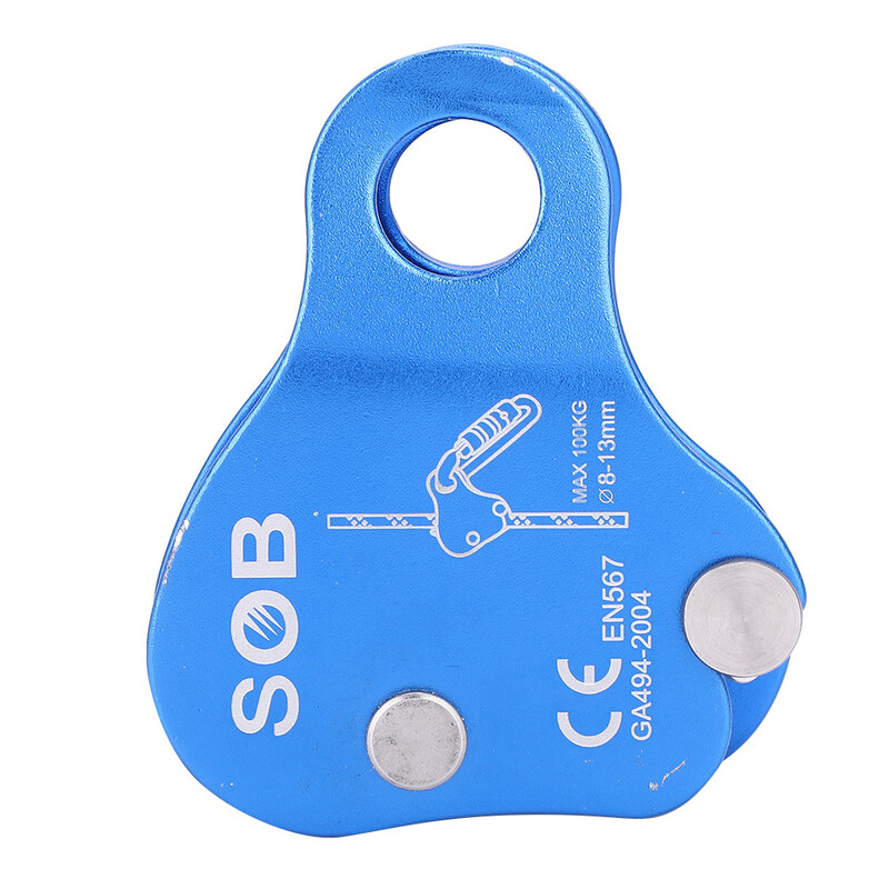 5KN ronimisköie haarats alumiiniumsulamist köiekapp, suur kandevõimega laskumisvarustus alpinismivarustus