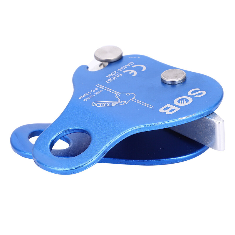 5KN ronimisköie haarats alumiiniumsulamist köiekapp, suur kandevõimega laskumisvarustus alpinismivarustus