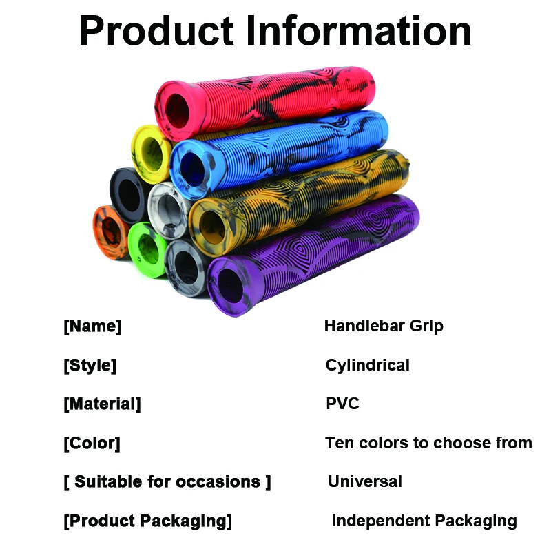 160/125 mm gari velosipēda rokturi Gumijas motorollera velosipēda aproces, kas atbilst 22,2 mm gara kakla stieņu rokturim Universāls Mtb roktura pārsegi riteņbraukšanas daļas