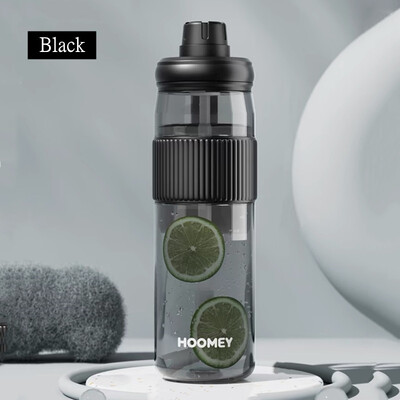 1000ml/750ml visokokvalitetna boca za vodu od materijala od tritana sa slamkom, prijenosna modna izdržljiva boca za piće za putovanja na otvorenom