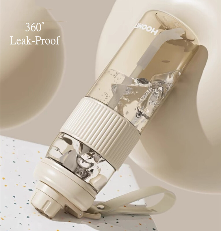 1000ml/750ml visokokvalitetna boca za vodu od materijala od tritana sa slamkom, prijenosna modna izdržljiva boca za piće za putovanja na otvorenom