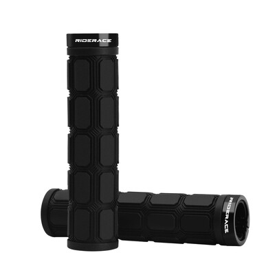 RIDERACE kalnu velosipēda stūres rokturu slēdzene uz MTB velosipēda roktura pārsega gumijas triecienizturīgi, neslīdoši, ergonomiski riteņbraukšanas rokturi